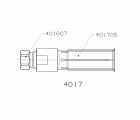 EXTRACTOR DE PINZA INTERIOR FORZA SERIE 4000